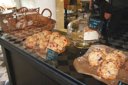 Organic Cherry Scones from Sam's Graces Cafe and Bakery