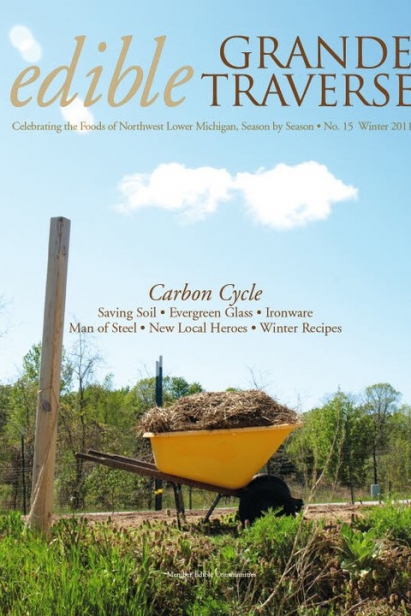 Edible Grande Traverse, Cover #15, Winter 2011 Issue