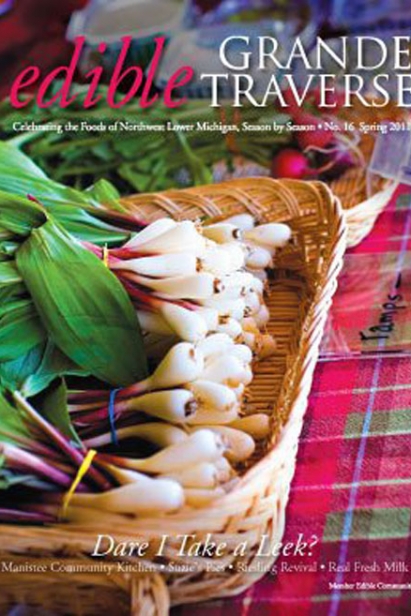 Edible Grande Traverse, Cover #16, Spring 2011 Issue