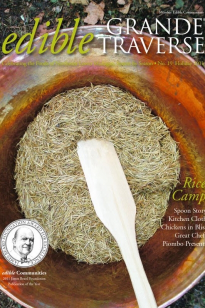 Edible Grande Traverse, Cover #19, Holiday 2011 Issue