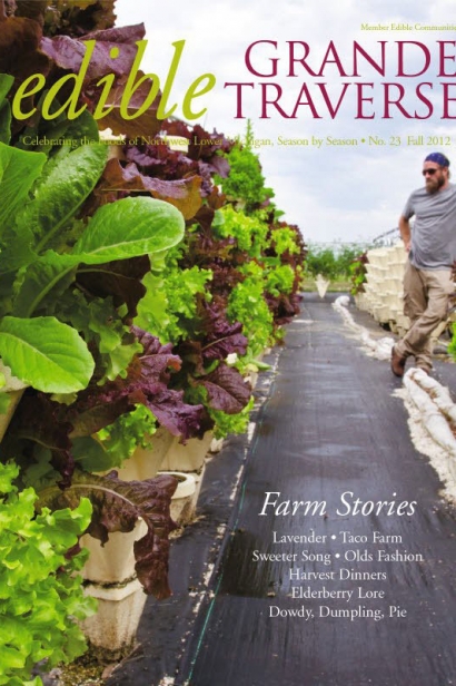Edible Grande Traverse, Cover #23, Fall 2012 Issue