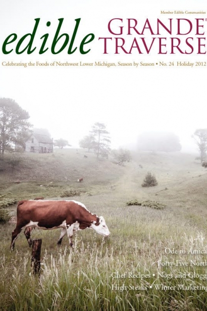 Edible Grande Traverse, Cover #24, Holiday 2012 Issue
