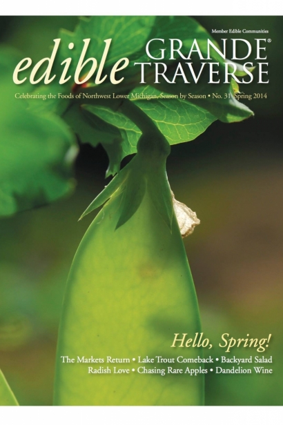 Edible Grande Traverse, Cover #31, Spring 2014 Issue
