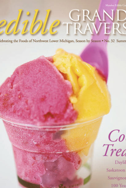 Edible Grande Traverse, Cover #32, Summer 2014 Issue