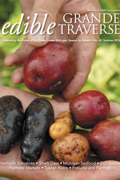 Edible Grande Traverse, Cover #42, Summer 2016 Issue
