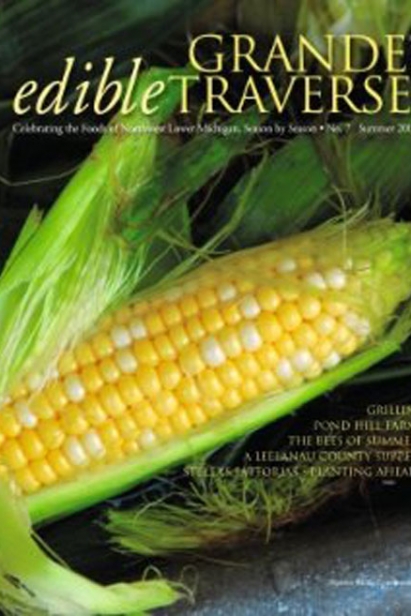 Edible Grande Traverse, Cover #7, Summer 2009 Issue
