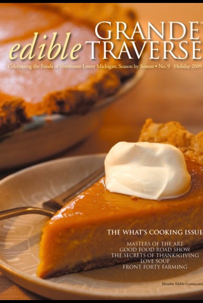 Edible Grande Traverse, Cover #9, Holiday 2009 Issue